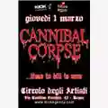 Cannibal Corpse Live @ Circolo Degli Artisti, Roma 01.03.07