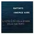 Franco Battiato Inneres Auge