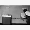 Elliott Erwitt Segregated Water Fountains