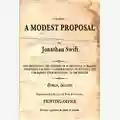 Jonathan Swift Una modesta proposta