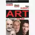 Alessio Boni, Alessandro Haber e Gigio Alberti Incontro con gli interpreti dello spettacolo "Art", di Yasmina Reza.