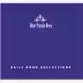 Blue Purple Bees Daily Home Reflections