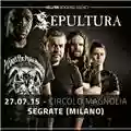 Sepultura Live @ Circolo Magnolia, Segrate (MI) 21.07.15