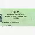 R.E.M. Live Forum Assago (MI) 25 Febbraio 1995