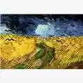 Vincent van Gogh Campo di Grano con Volo di Corvi