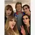 Maneskin & Mick Jagger Backstage concerto a Las Vegas