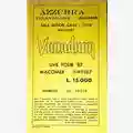 Vanadium Live @ Stadio comunale di Macomer, 05.09.1987