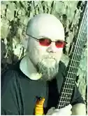 Andy West with Rama