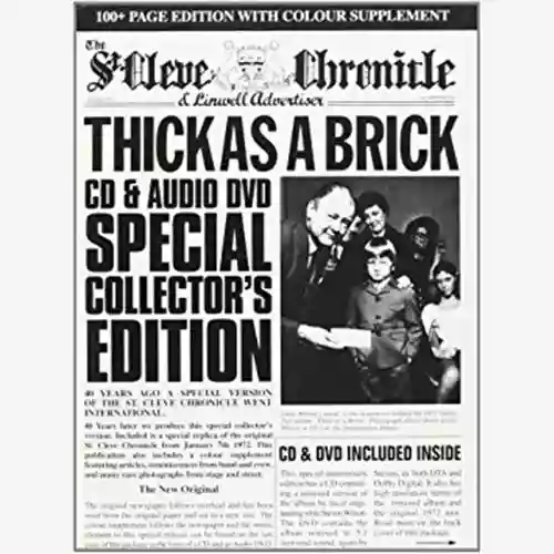 Copertina di Jethro Tull: Thick As A Brick - CD & Audio DVD Special Collector's Edition