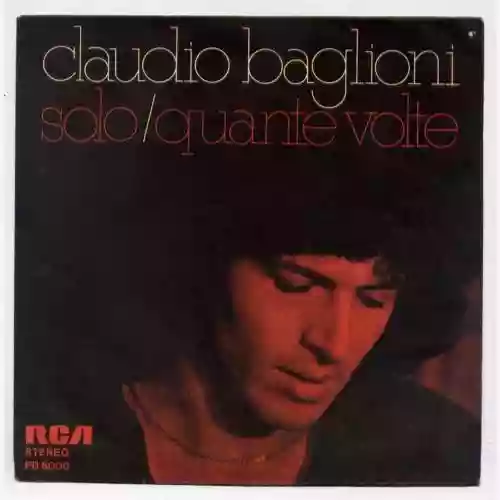Copertina di Claudio Baglioni: Solo