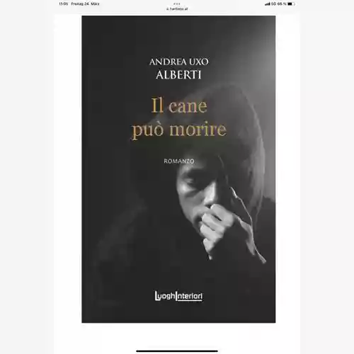 Copertina di Andrea Uxo Alberti: Il cane può morire