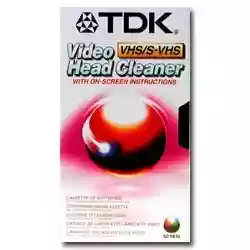 VHS Video Cleaner: TDK Cleaning Tape