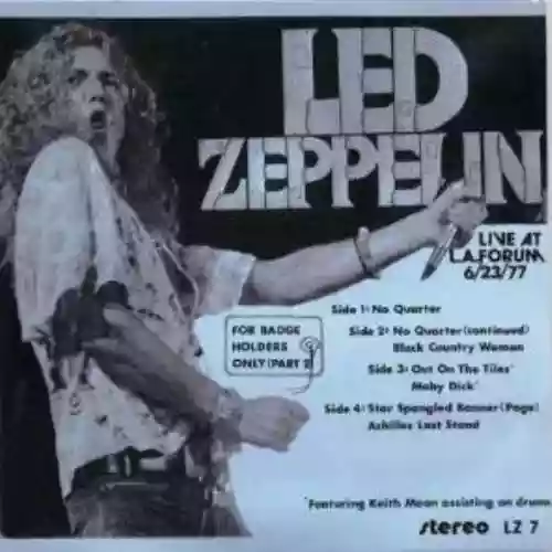 Cover di For Badgeholders Only (Live At L.A Forum, 6.23.77)