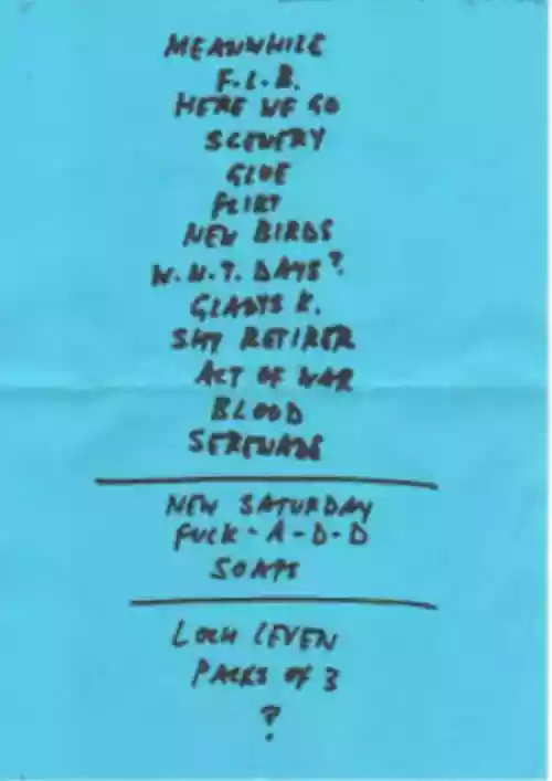 Cover di Live - Feierwerk Monaco - 29.10.03