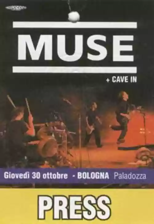 Cover di Live in Bologna, Paladozza, 30.10.03