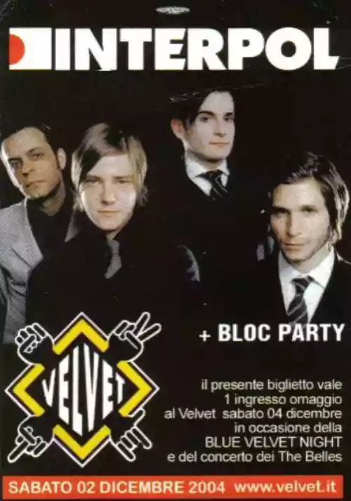 Cover di Live @ Velvet RIMINI (02/12/2004 )