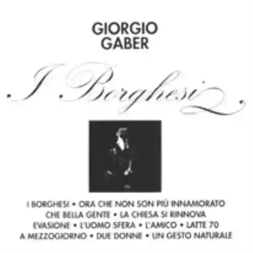 Cover di I borghesi