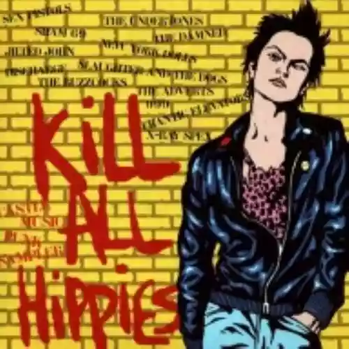 Cover di Kill All Hippies - Castle Music Punk sampler