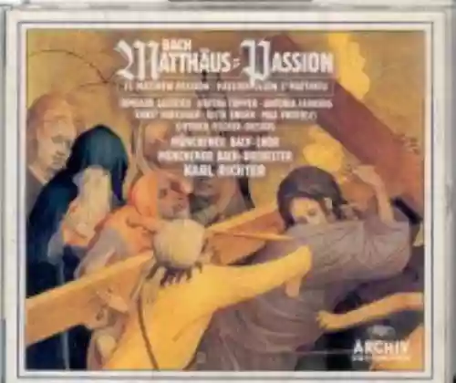 Cover di Passione Secondo Matteo