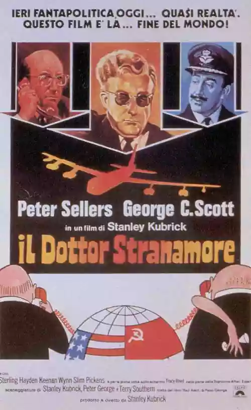 Cover di Il Dottor Stranamore. Ovvero come imparai a non preoccuparmi e ad amare la bomba