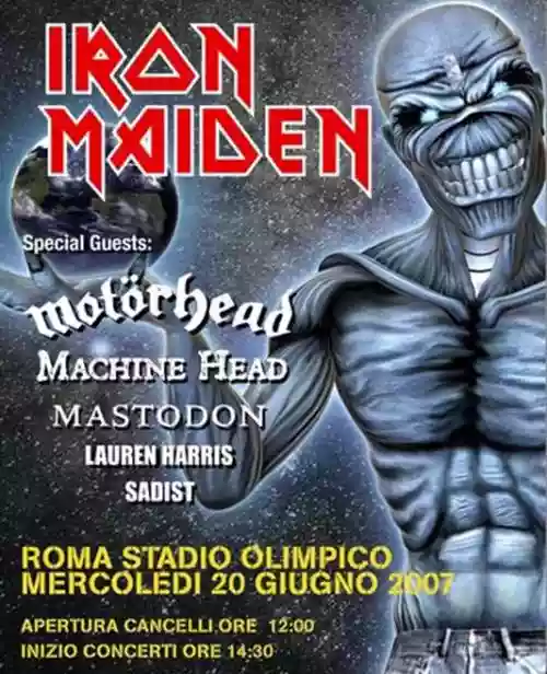 Cover di Live @ Stadio Olimpico Roma 20.06.07