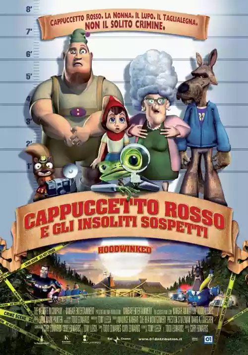 Cover di Cappuccetto Rosso e gli insoliti sospetti