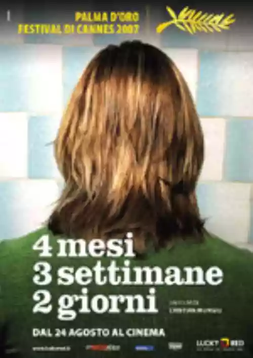 Cover di 4 mesi, 3 settimane e 2 giorni