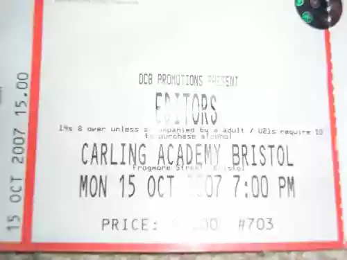 Cover di Live @ Carling Academy Bristol 15.10.07