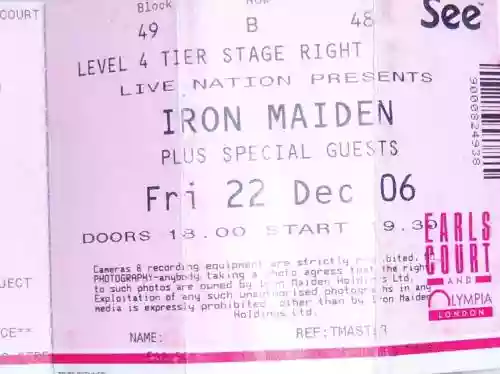 Cover di Live @ Earls Court, London 22.12.06
