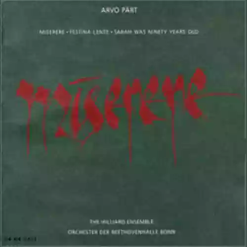 Cover di Miserere