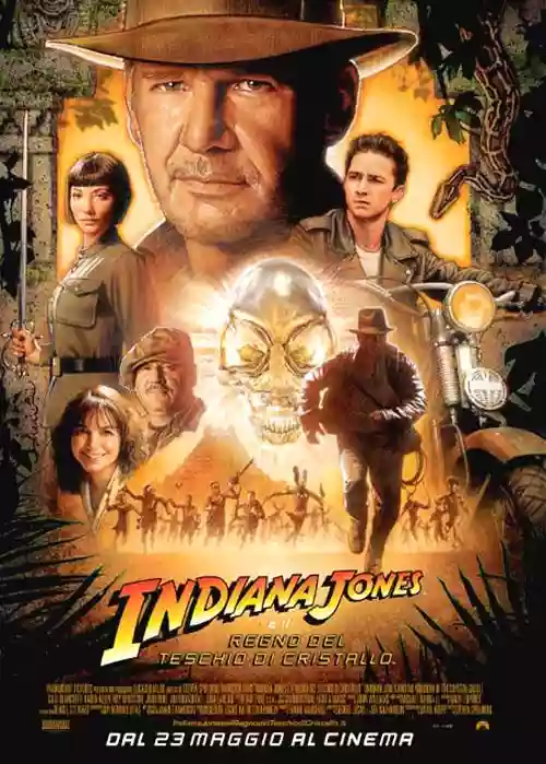 Cover di Indiana Jones e il Regno del Teschio di Cristallo