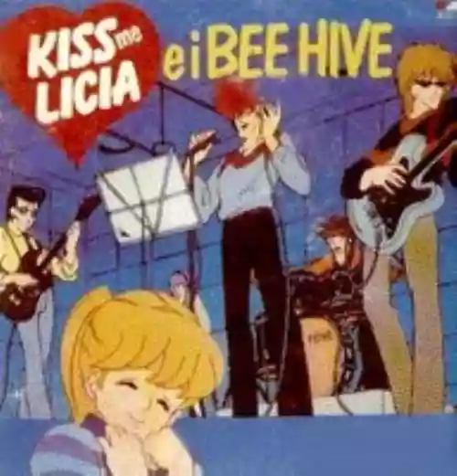 Cover di Kiss me Licia e i Bee Hive