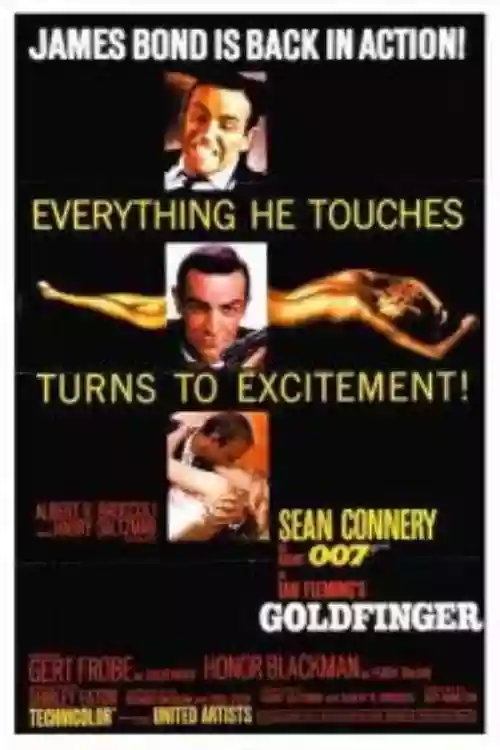 Cover di Agente 007 - Missione Goldfinger