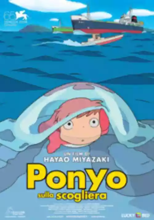 Cover Hayao Miyazaki - Ponyo Sulla Scogliera