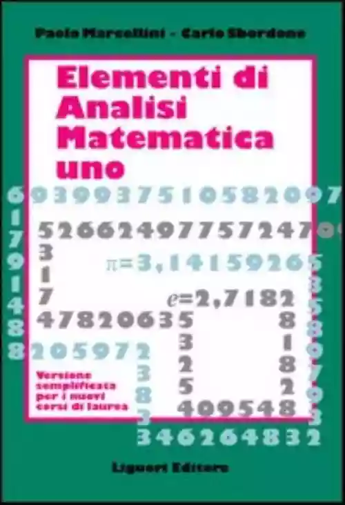 Cover di Elementi di analisi matematica uno
