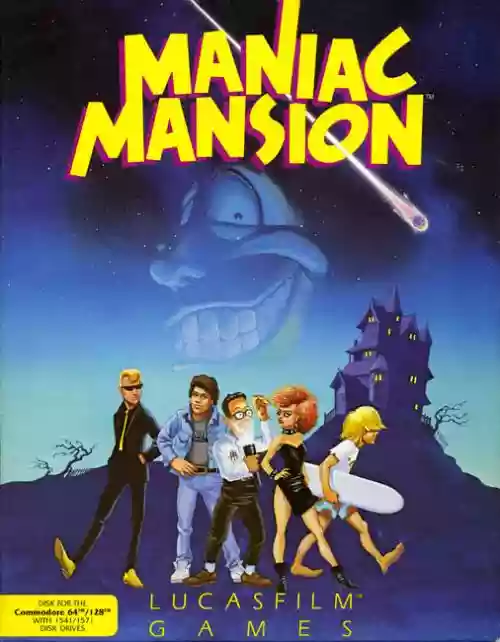 Cover di Maniac Mansion