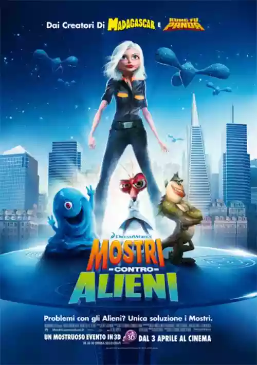 Cover di Mostri contro Alieni