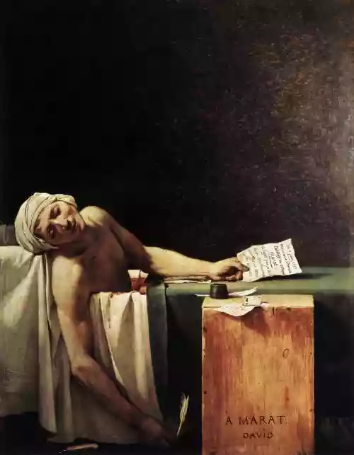 Cover di La Mort de Marat