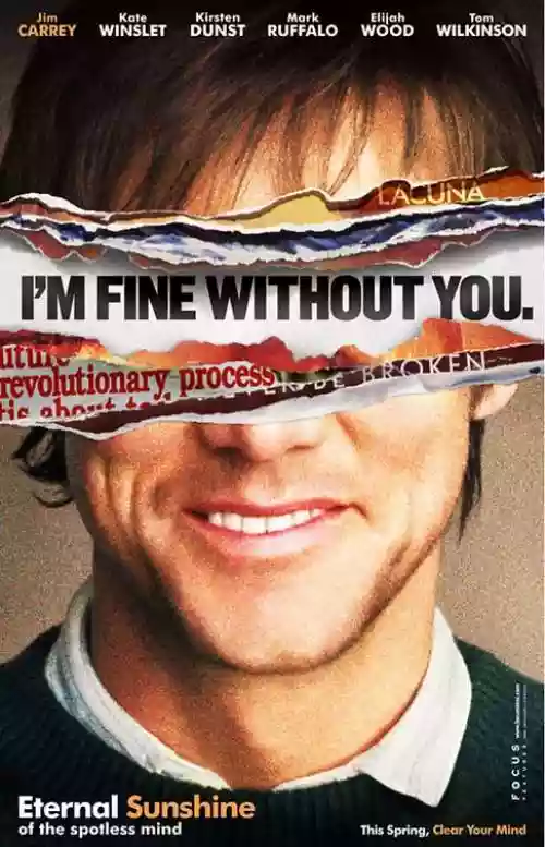 Cover di Eternal Sunshine Of The Spotless Mind (Se mi lasci ti cancello)
