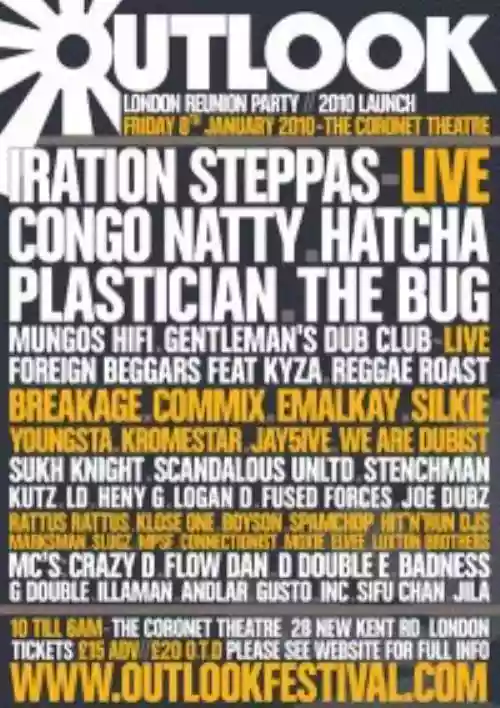 Cover di London Reunion Party 08/01/2010 - The Coronet Theatre