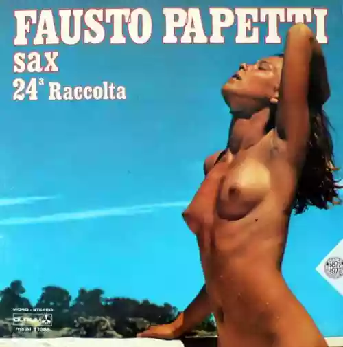 Cover di Sax 24esima raccolta