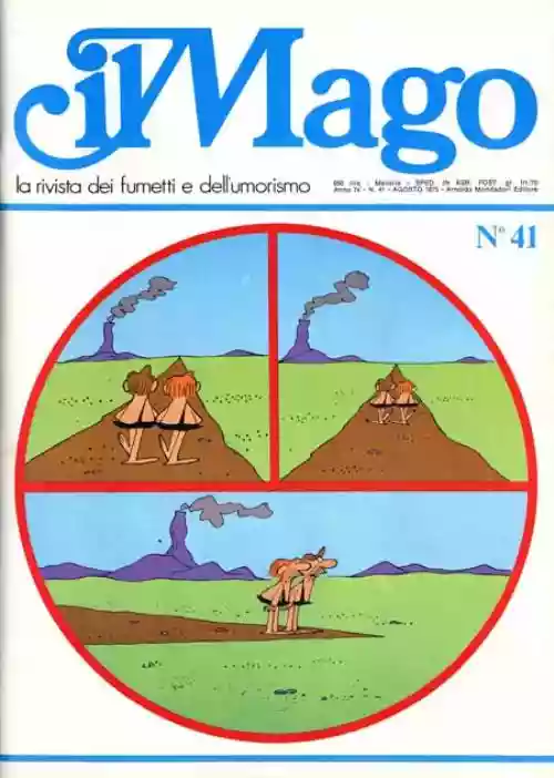 Cover di Il Mago - La rivista dei fumetti e dell'umorismo