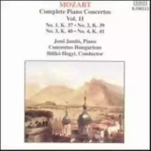 Cover di Complete Piano Concertos, Volume 11: Nos. 1-4 (Concentus Hungaricus feat. conductor: Ildikó Hegyi, piano: Jenő Jandó)
