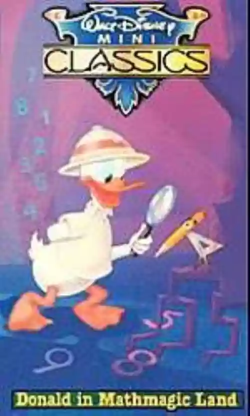 Cover di Paperino nel Mondo della Matemagica