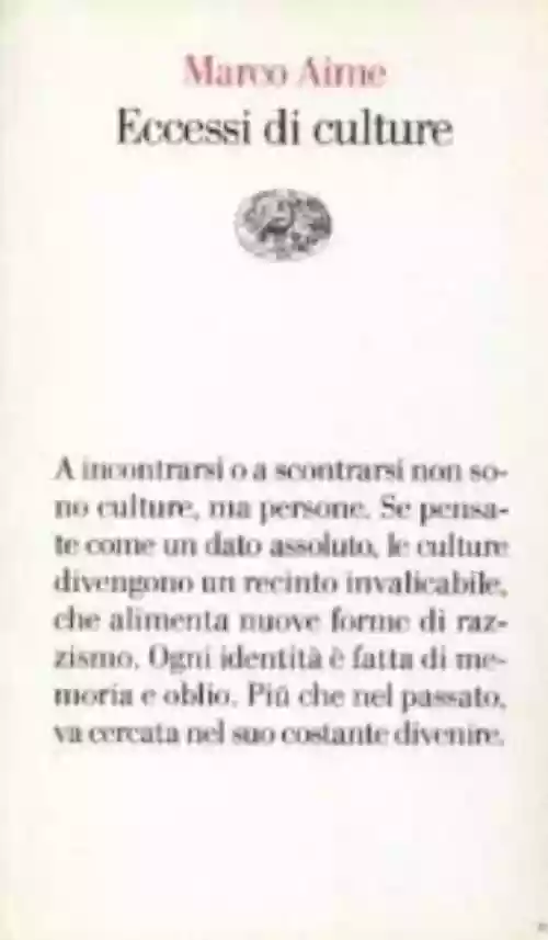 Cover di Eccessi di Culture