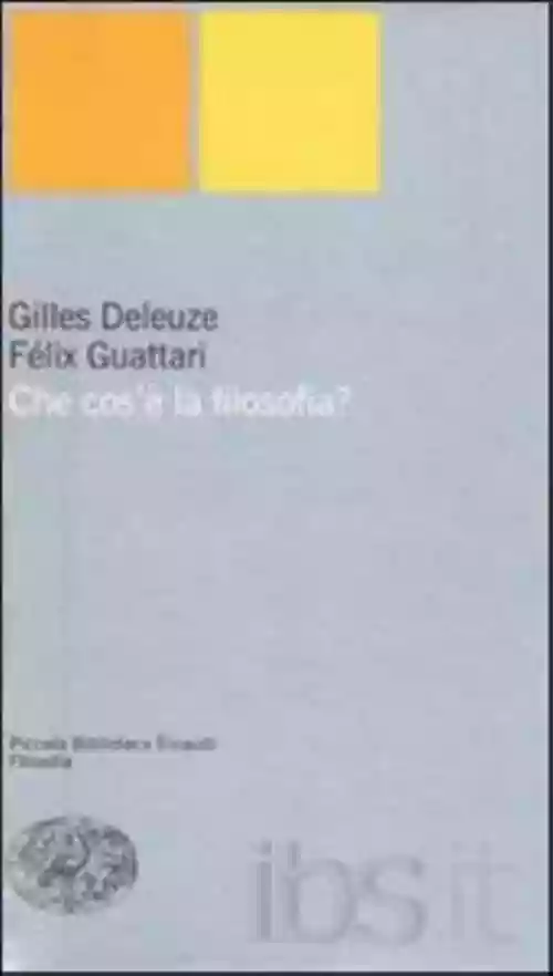 Cover di Che cos'è la filosofia