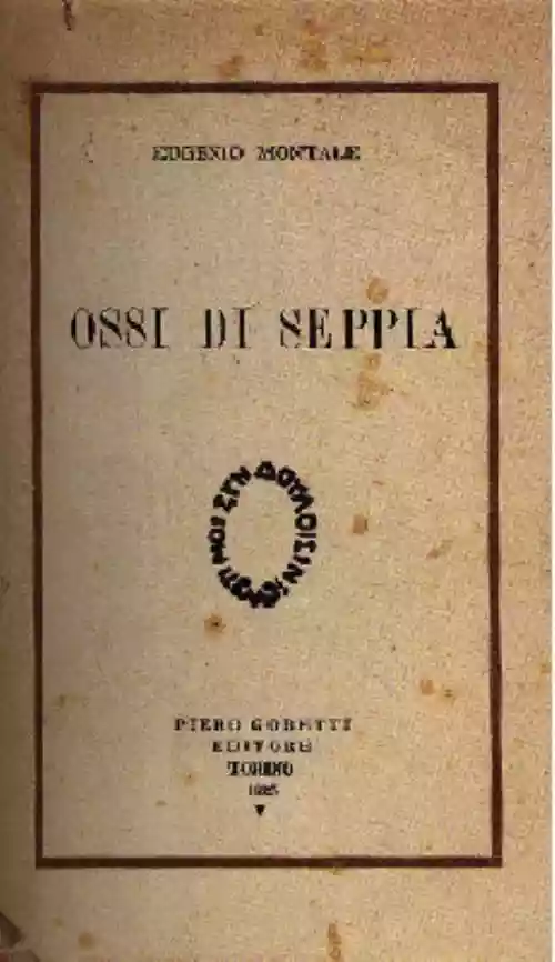 Cover Eugenio Montale - Spesso il male di vivere ho incontrato