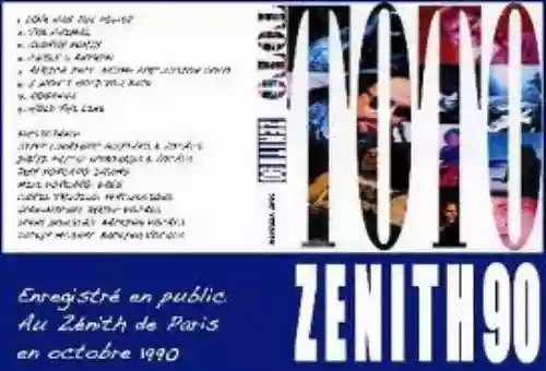 Cover di Toto live in Paris 1990