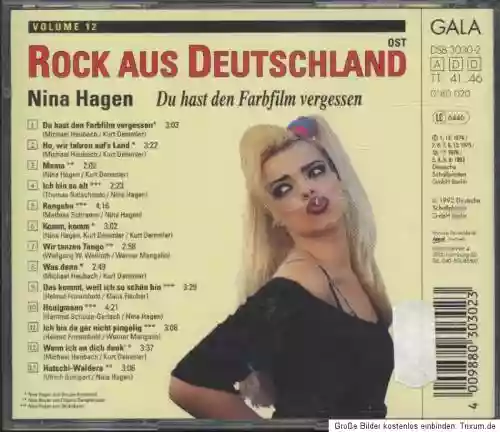 Cover di Du hast den Farbfilm vergessen