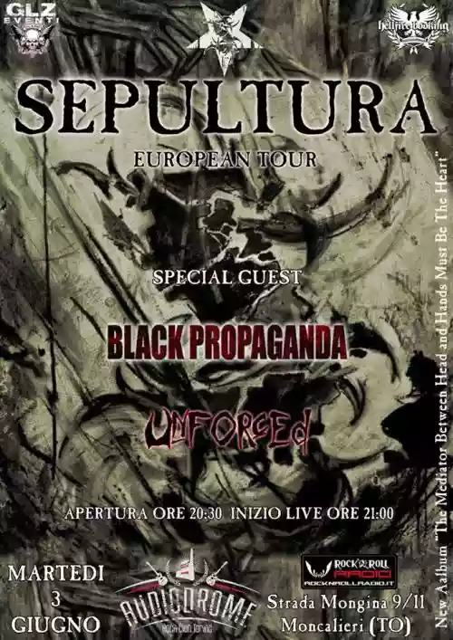 Cover di 3 giugno 2014, Audiodrome, Moncalieri (To)